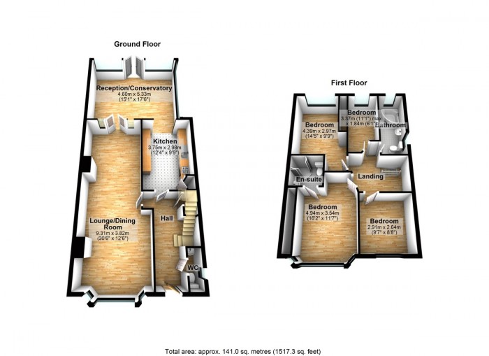 Floorplan for Hamilton Avenue, IG6