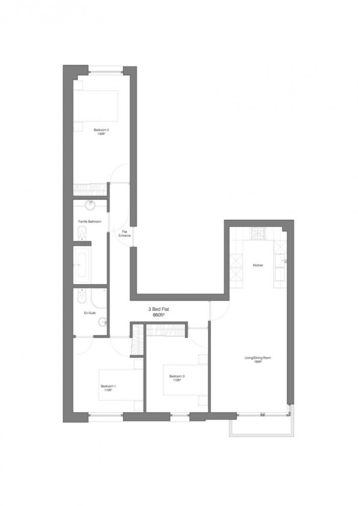 Floorplan for Morning Lane, E9
