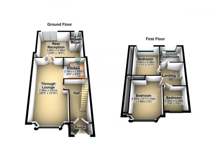 Floorplan for Springfield Drive, IG2