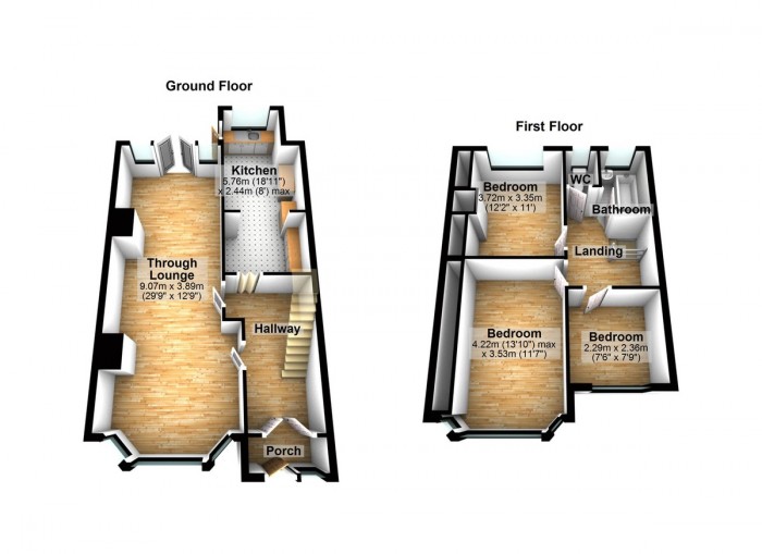 Floorplan for Eastern Avenue, IG2