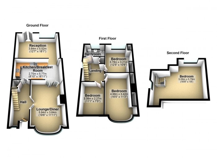 Floorplan for Katherine Gardens, IG6