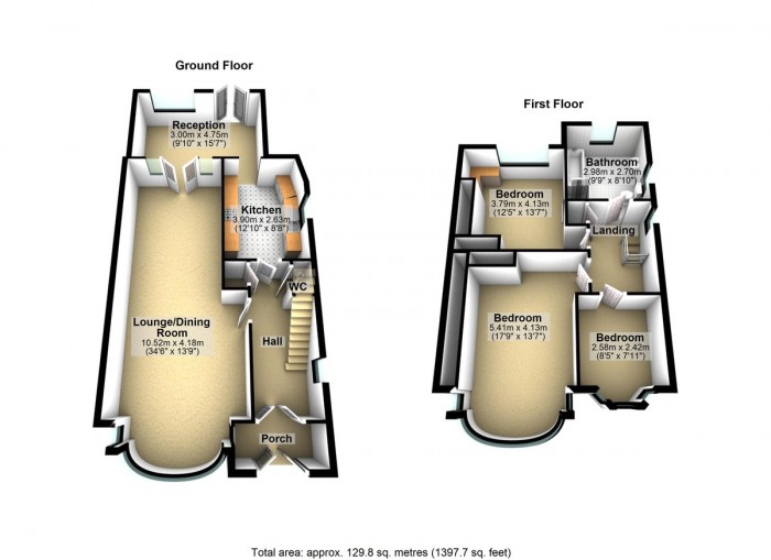 Floorplan for Highwood Gardens, IG5