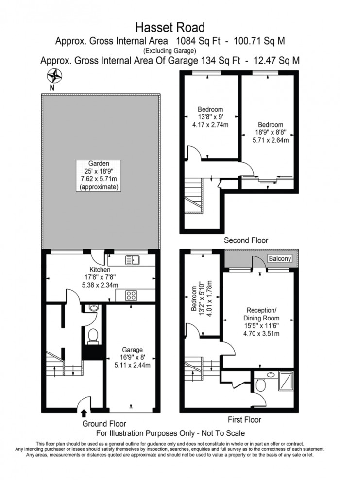 Floorplan for Hassett Road, E9
