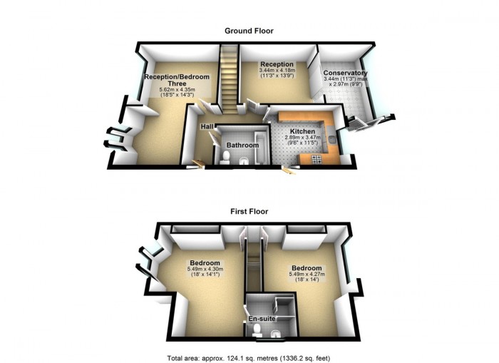 Floorplan for Woodville Gardens, IG6