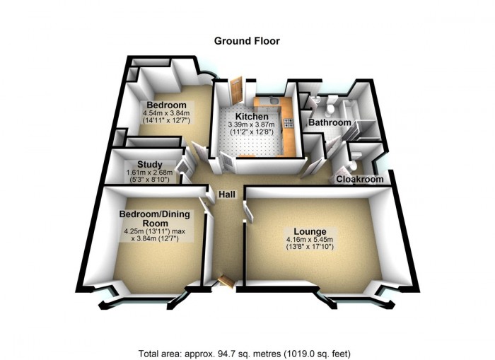 Floorplan for Beattyville Gardens, IG6