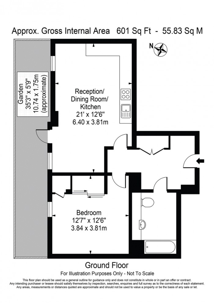 Floorplan for Carriers Apartments, E3