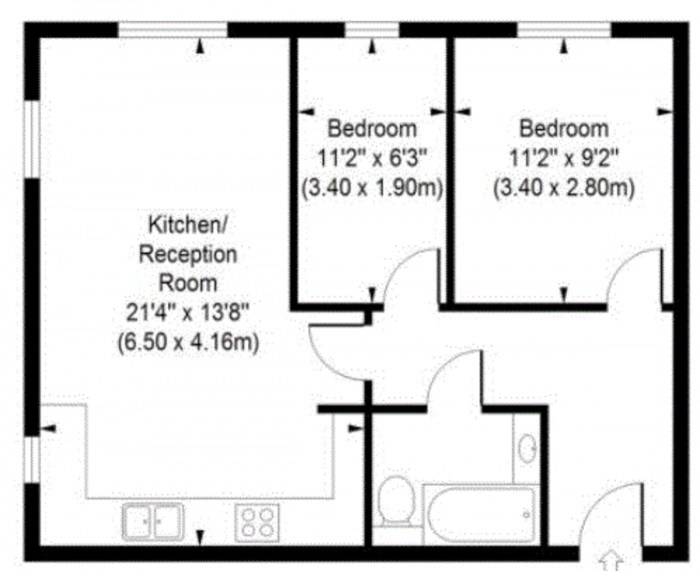 Floorplan for Alpine Grove, E9