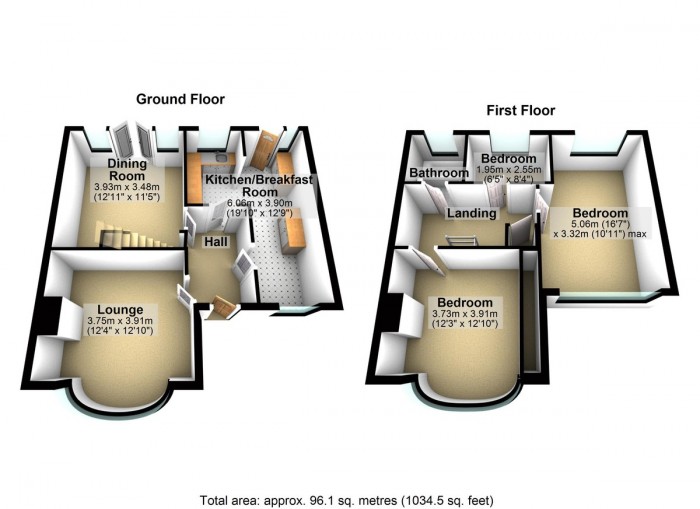 Floorplan for Clayhall Avenue, IG5