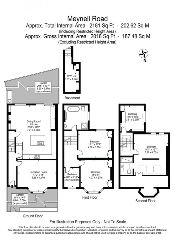 Floorplan for Meynell Road, E9