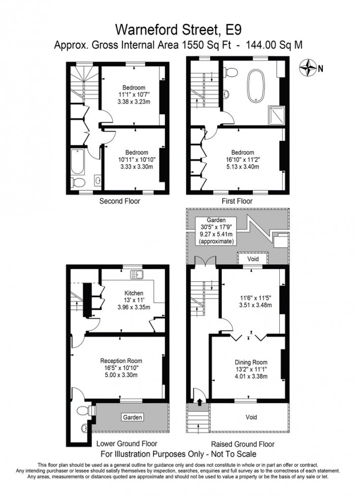 Floorplan for Warneford Street, E9