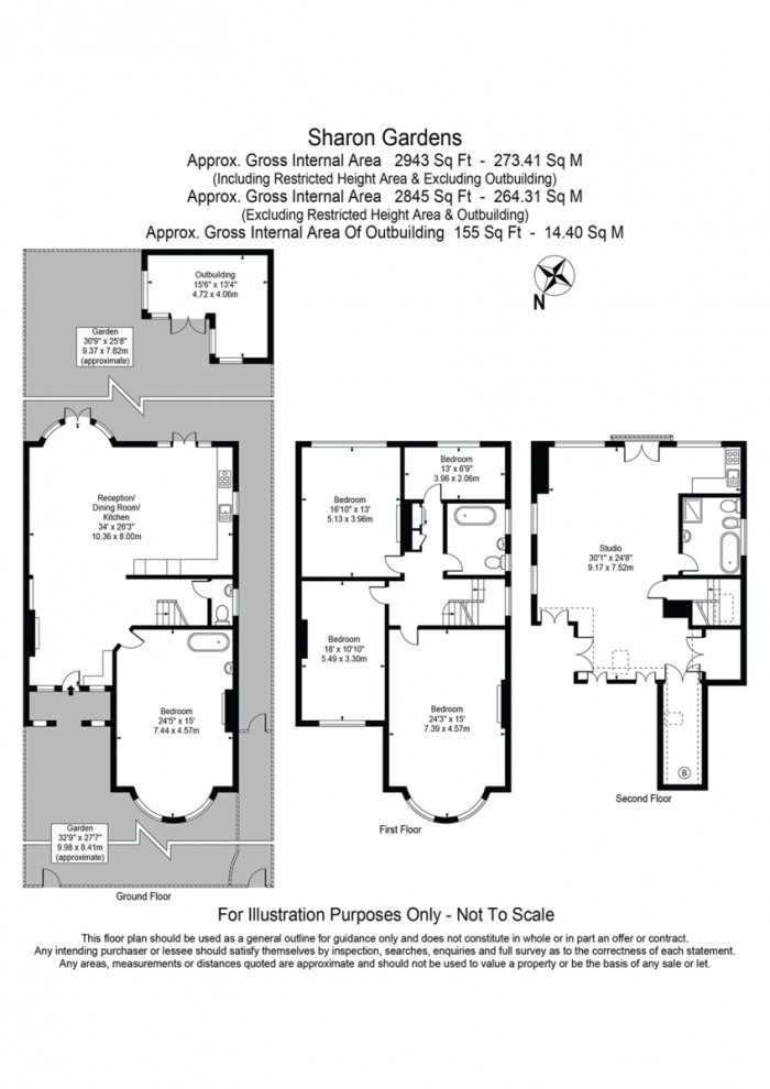 Floorplan for Sharon Gardens, E9