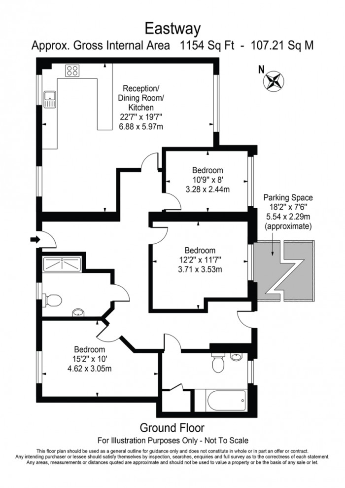 Floorplan for Eastway, E9