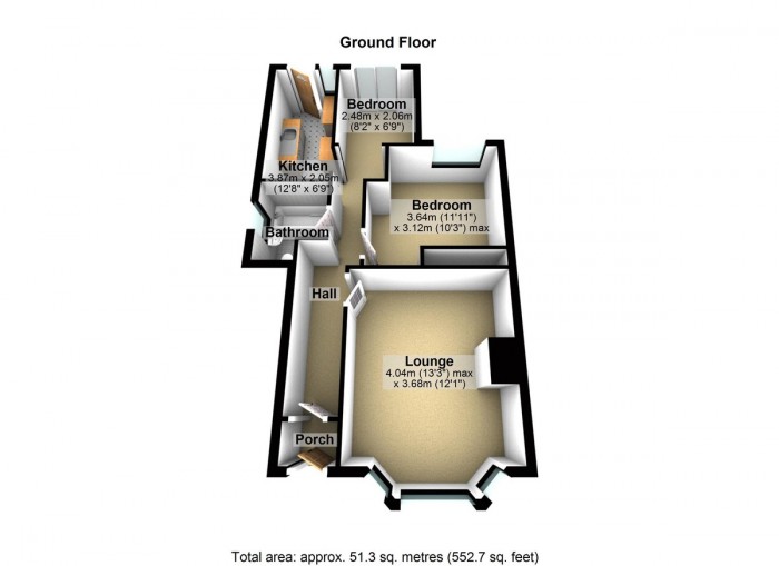 Floorplan for Claybury Broadway, IG5