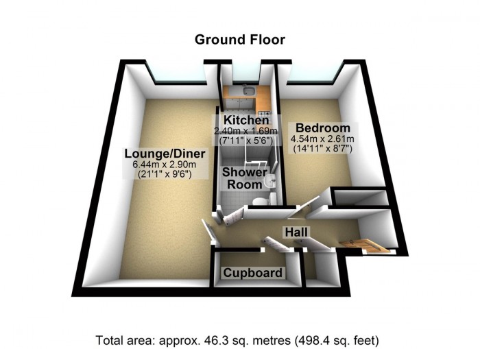 Floorplan for Vienna Close, IG5