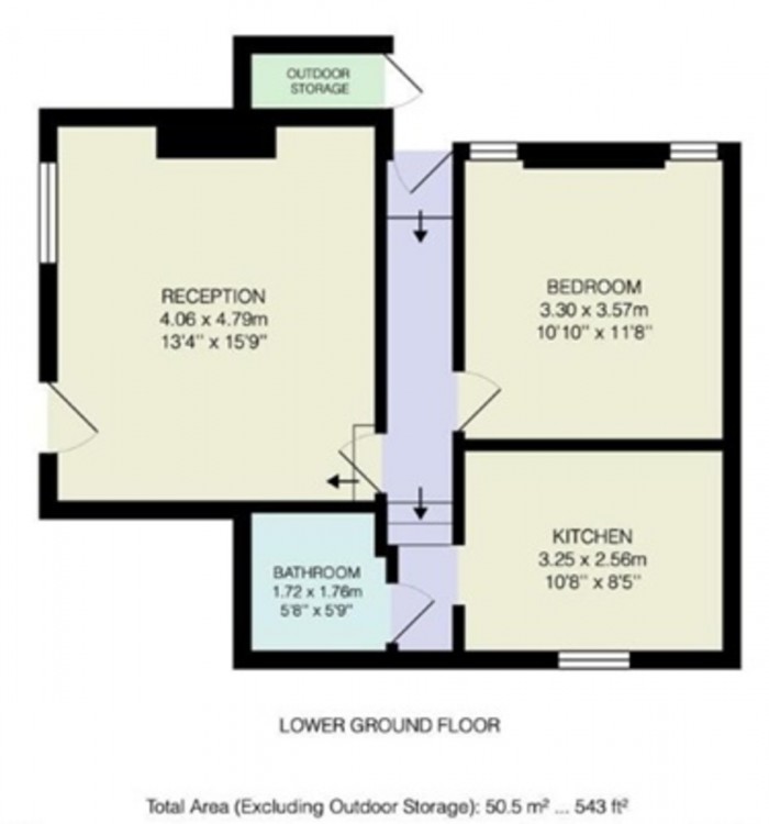 Floorplan for Ainsworth Road, E9