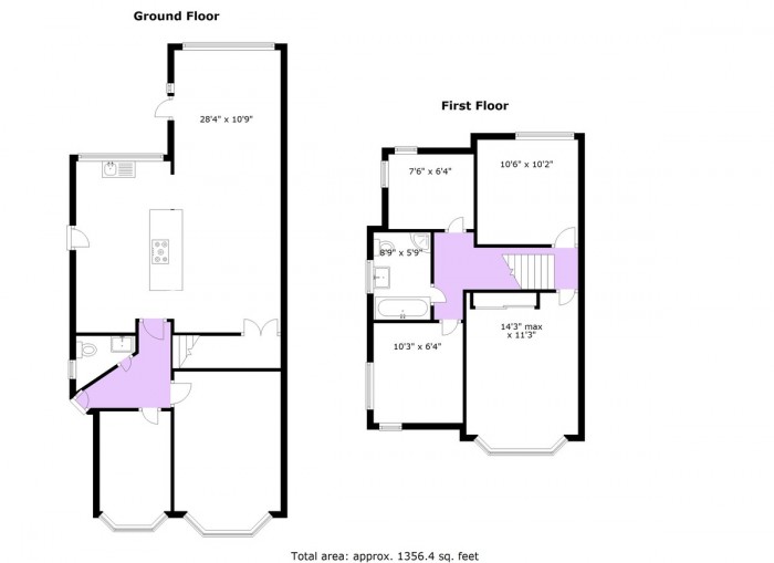Floorplan for Woodville Gardens, IG6