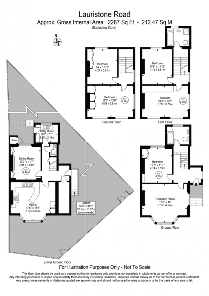 Floorplan for Lauriston Road, E9
