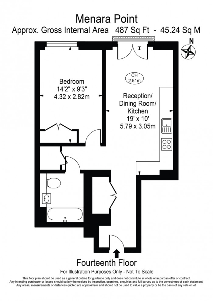 Floorplan for Affinity View, E16