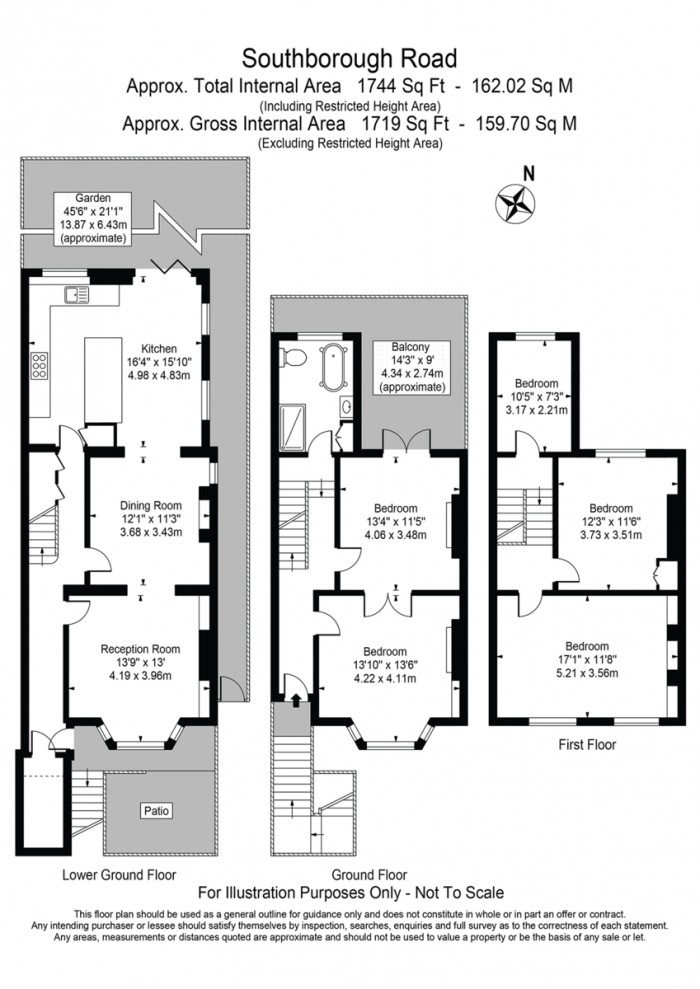 Floorplan for Southborough Road, E9