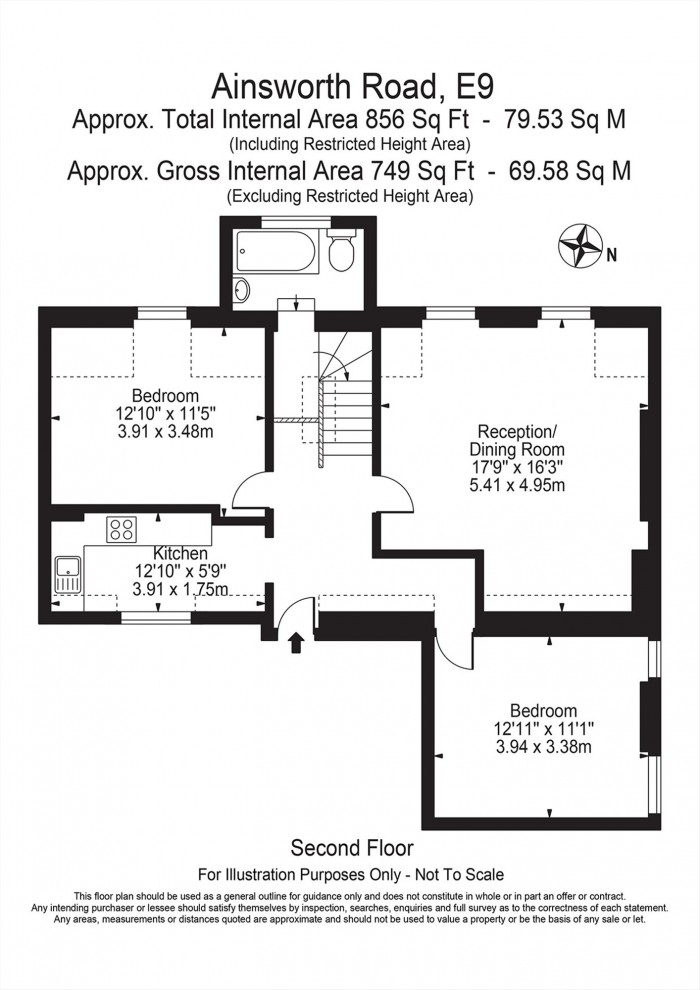 Floorplan for 34F, E9