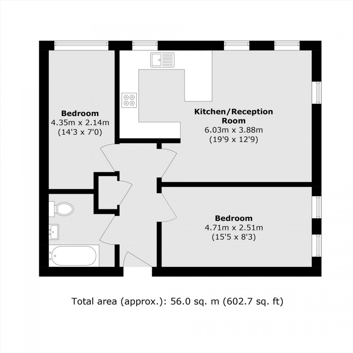 Floorplan for 111, E9